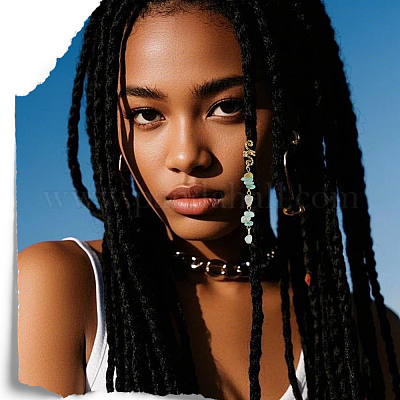 6шт 6 стиля сплава дреды бусины OHAR-SC0001-12-1