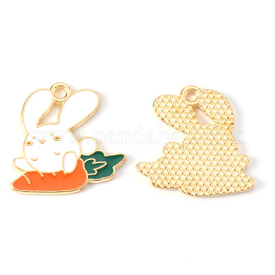 Подвески из эмали и сплава ENAM-N054-40-RS-1