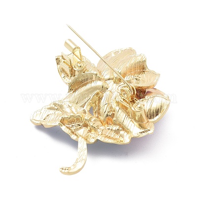 Эмалевые булавки лотоса JEWB-E041-10G-01-1