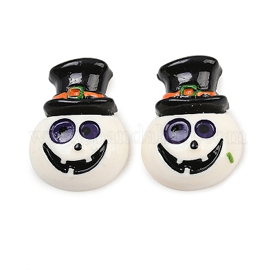 Кабошоны из смолы в стиле Хэллоуин&nbsp;RESI-XCP0002-70B-1