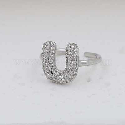 Латунные кольца из манжеты с прозрачным цирконием FS-WG17FF6-21-1