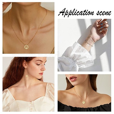 16 шт. 4 стиля подвески из нержавеющей стали 304 STAS-SC0002-65-1