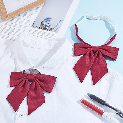 Галстуки с бантом из полиэстера AJEW-WH0678-55B-1