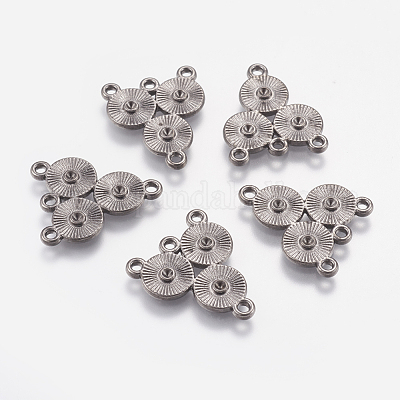 Сеттинги для коннекторов из сплава и страза EA10684Y-NFB-1