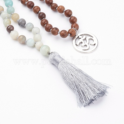 Природных амазонит NJEW-JN02026-1