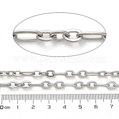 Цепи Figaro из нержавеющей стали 304 CHS-A016-72P-A-1