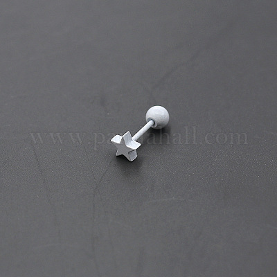 Серьги-гвоздики из хирургической нержавеющей стали 316L FS-WGA64E6-06-1