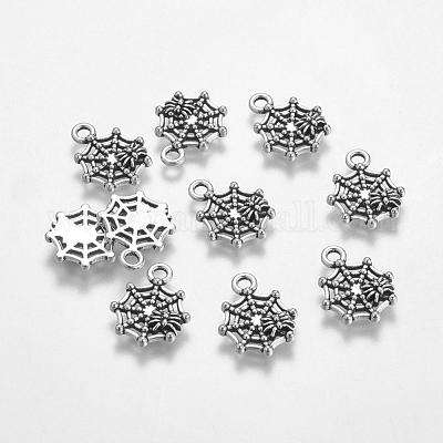 Подвески из сплава тибетского стиля Хэллоуина X-TIBEP-60606-AS-LF-1