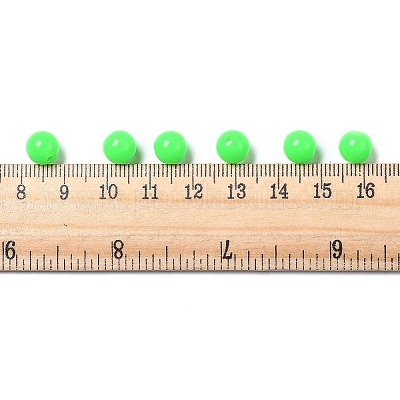 Флуоресцентные акриловые бусины MACR-R517-8mm-07-1