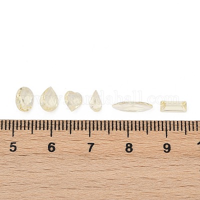 120 шт. 6 стиля кабошонов из смоляных стразов MRMJ-XCP0001-67-1