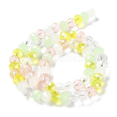 Стеклянные бусины EGLA-A034-M10mm-45-1