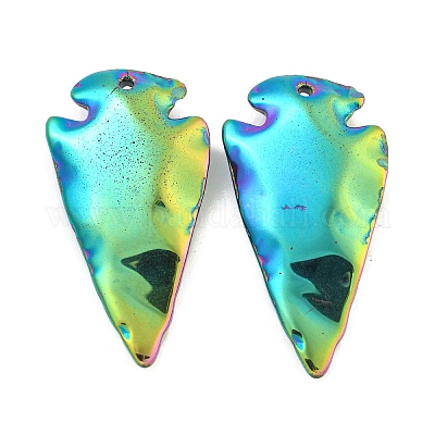 Гальванические подвески из синтетического немагнитного гематита G-C136-03A-1