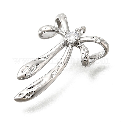 Латунные микро проложить кубического циркония подвески KK-U061-21P-1