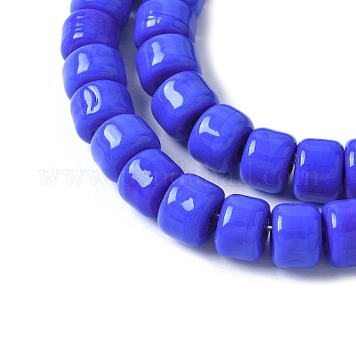 Бусы лэмпворк ручной работы LAMP-I030-02B-1