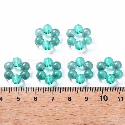 Прозрачные акриловые бусинки кадров&nbsp;TACR-S153-01A-68-1