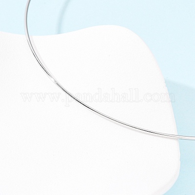 Ожерелье-чокер из нержавеющей стали толщиной 1.5 мм 201 NJEW-Z098-02P-1