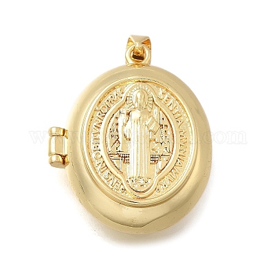 Подвески латуни медальон KK-D431-030A-G-1