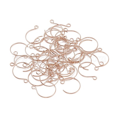 Ионное покрытие (ip) крючки для сережек из нержавеющей стали 304 STAS-L216-02A-RG-1