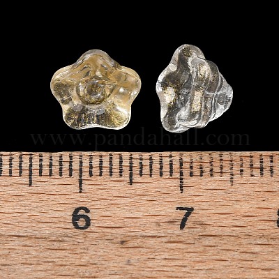 Прозрачные стеклянные бусины GLAA-T025-81B-03-1