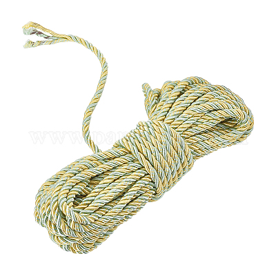 20 ярд двухслойного витого шнура из полиэстера&nbsp;OCOR-WH0086-99B-03-1