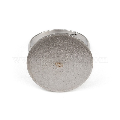 Оправы для колец из нержавеющей стали марки 304 STAS-K278-11F-P-1