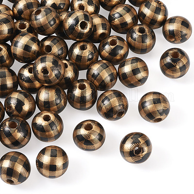 Натуральные деревянные бусы&nbsp;WOOD-TAC0010-05I-1