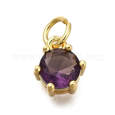 Кулон из циркония KK-V002-23G-05-1