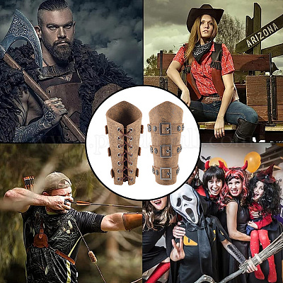 Регулируемый браслет из искусственной кожи AJEW-WH0010-51A-1