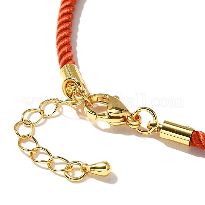 Изготовление ожерелья из нейлонового миланского шнура MAK-M028-01G-07-1