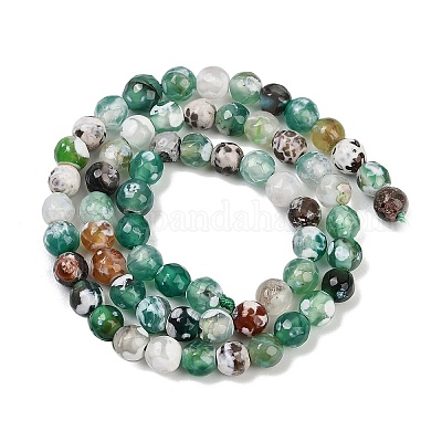 Природные пожары треск агат бисер нитей G-C082-A01-27-1