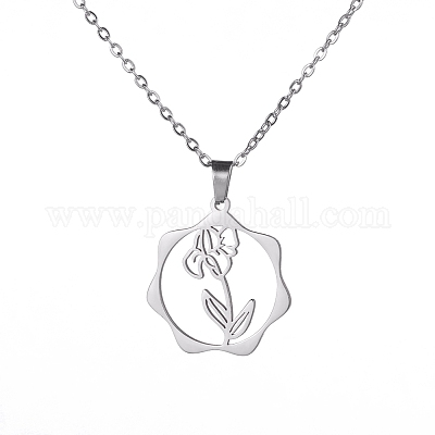 Не тускнеющие подвески из нержавеющей стали 304 PW-WG57218-04-1