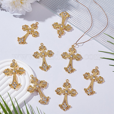 12 шт. большие готические подвески из сплава ALRI-ME0001-01-1