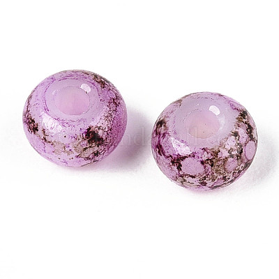 3/0 стеклянные бусины с краской для запекания GLAA-G118-02F-1