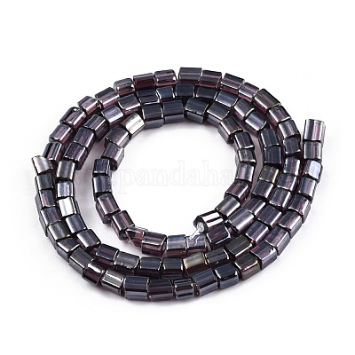 Прозрачные стеклянные бусины GLAA-N047-08-C02-1