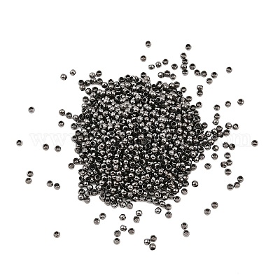 Зажимные бусины из латуни&nbsp;E002-B-1