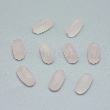 Natural rosa de cabuchones de cuarzo G-L533-42-1