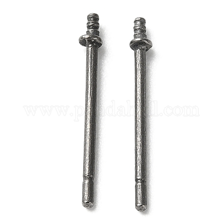 Risultati di orecchini a bottone in titanio FIND-R096-02B-P-1