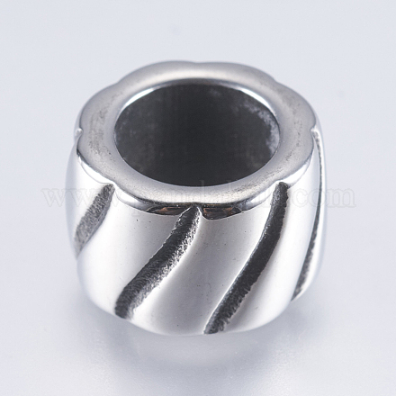 304 Stainless Steel Beads STAS-I072-034AS-1