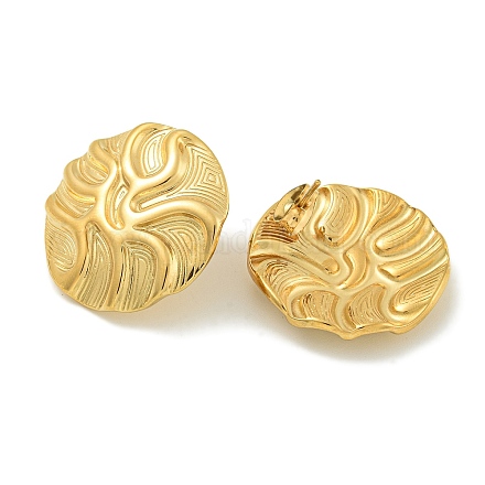 Серьги-гвоздики из нержавеющей стали 304 с ионным покрытием (IP) EJEW-G400-27G-1