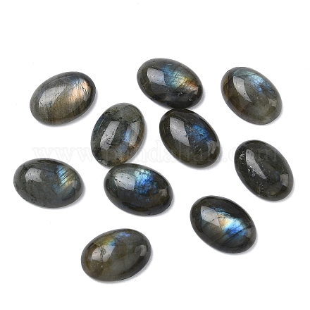 Кабошоны из натурального лабрадорита G-F815-01B-1