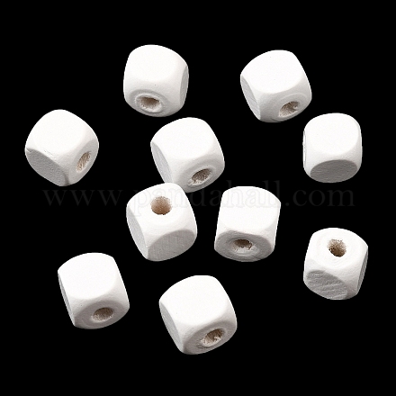 Спрей окрашены деревянные бусины WOOD-P021-01C-30-1