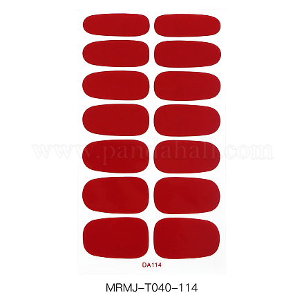 Наклейки с полным покрытием для ногтей MRMJ-T040-114-1