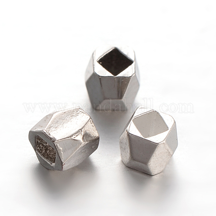 Facettes laiton colonne séparateurs perles X-KK-L129-47P-1