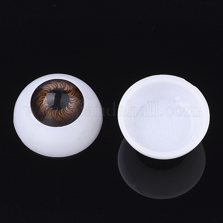 Artisanat globes oculaires de poupée en plastique X-DIY-PH0019-63A-20mm-1