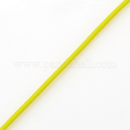 Elastic Round Jewelry Beading Cords Polypropylene Threads OCOR-L004-A-05-1