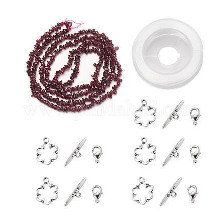 DIY pulseras collares conjuntos de joyería DIY-JP0004-09-1