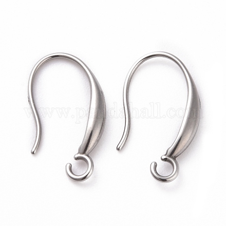 304 Stainless Steel Earring Hooks STAS-E017-01P-1