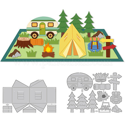 Тема кемпинга DIY-WH0309-2326-1