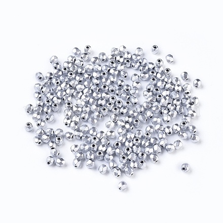 Perles de verre polies au feu tchèques GLAA-F100-B01-1