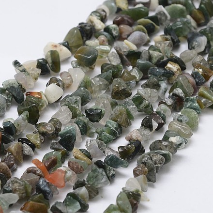 Natural Indian Agate Beads Strands G-F328-12-1
